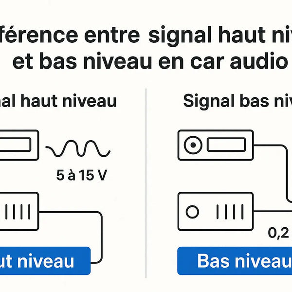Différence-entre-signal-haut-niveau-et-bas-niveau-en-car-audio Multison