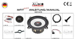 AUDIO SYSTEM MFIT AUDI A4 B5 EVO2 – Kit haut-parleurs Plug & Play 2 voies spécifique Audi AUDIO SYSTEM