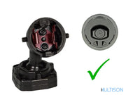 Alpine KTE-DME-BCRA1 - Kit d'installation rétroviseur  DME-R1200 VW Crafter, MAN TGE, et VW T5 Alpine