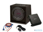 Alpine SBG-30KIT - Pack Subwoofer 30cm + Amplificateur + Câbles 800W Alpine