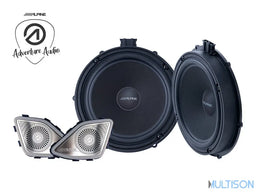 Alpine SPC-108T6 - Système de haut-parleurs haut de gamme pour Volkswagen T6 Alpine