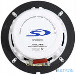Alpine SPS-M601 - Haut-parleur marin coaxial 16,5 cm à 2 voies Alpine