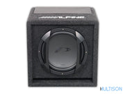 Alpine SWE-815 - Caisson de basses amplifié 20 cm 300W Alpine