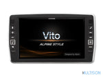 Alpine X903D-V447 - Écran de navigation tactile 9 pouces pour Mercedes Vito (447) Alpine