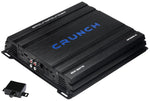 CRUNCH GPX800.2 – Amplificateur 2 canaux analogique Classe A/B – 2 x 200W RMS – Filtres intégrés CRUNCH