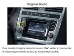 DYNAVIN D10-69L Premium – Autoradio Android 14 9 pouces pour Volkswagen Polo 6R avec CarPlay sans fil, Android Auto et DSP DYNAVIN