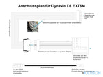 DYNAVIN D8 EXT6M - Câble d'extension Quadlock 6M pour BMW E46 / E39 / E53 DYNAVIN
