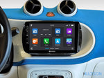 DYNAVIN D9-DF434 Premium – Autoradio Carplay Android 9 pouces pour Smart Fortwo (à partir de 2016) DYNAVIN