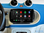 DYNAVIN D9-DF434 Premium – Autoradio Carplay Android 9 pouces pour Smart Fortwo (à partir de 2016) DYNAVIN