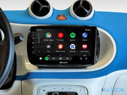 DYNAVIN D9-DF434 Premium – Autoradio Carplay Android 9 pouces pour Smart Fortwo (à partir de 2016) DYNAVIN