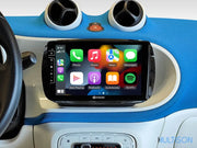 DYNAVIN D9-DF434 Premium – Autoradio Carplay Android 9 pouces pour Smart Fortwo (à partir de 2016) DYNAVIN
