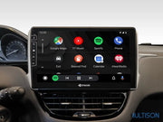 DYNAVIN D9-PG208 Premium Flex : Autoradio Carplay Android 10,1 pouces pour Peugeot 208 DYNAVIN