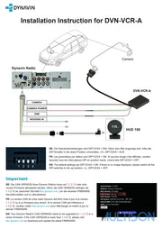 DYNAVIN DVN-VCR-A - Adaptateur de Caméra d’Origine VW DYNAVIN