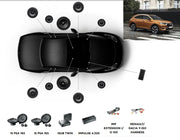 FOCAL Inside DS 7 Crossback – Kit audio complet DYNAVIN