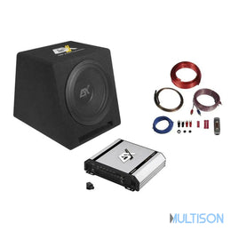 ESX DBP112Q - Kit Subwoofer avec Amplificateur Monobloc Classe D ESX