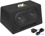 ESX DBX206A - Système Bassreflex Actif avec Double Subwoofer ESX