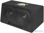 ESX DBX208Q - Système Bassreflex passif avec Double Subwoofer 20 cm ESX