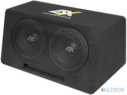 ESX DBX208Q - Système Bassreflex passif avec Double Subwoofer 20 cm ESX