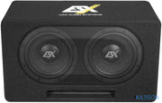 ESX DBX208Q - Système Bassreflex passif avec Double Subwoofer 20 cm ESX