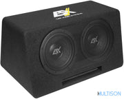 ESX DBX208Q - Système Bassreflex passif avec Double Subwoofer 20 cm ESX