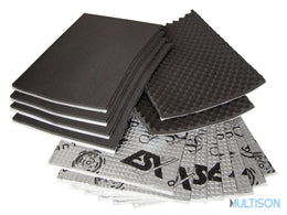 ESX QDK1 - Kit d'Isolation Acoustique pour 2 Portes 14 plaques 500 x 370 mm ESX