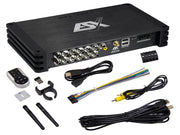 ESX QE812SP – Processeur de Son Numérique 12 Canaux avec Lecteur Audio HD ESX