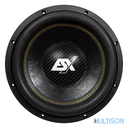 ESX QXE12D2 - Subwoofer Compact 30 cm à Double Bobine Mobile ESX