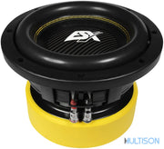 ESX QXE8D2 - Subwoofer Compact 20 cm à Double Bobine Mobile ESX