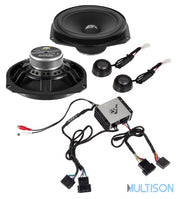 ESX QXFA6.2C - Système Composant 2 Voies 16 cm et Amplificateur 2 Canaux ESX