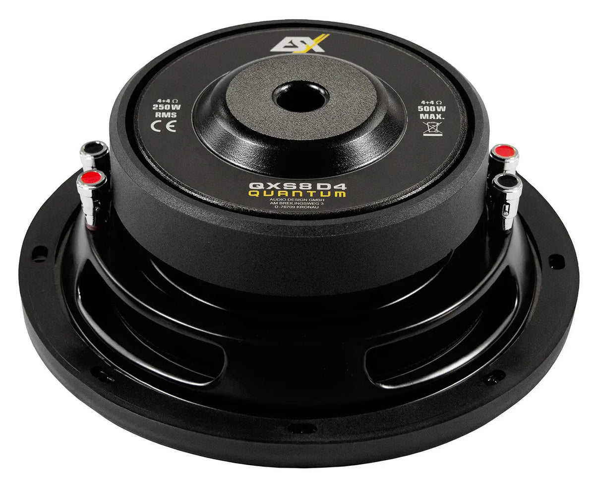 ESX QXS8D4 – Flat Subwoofer 20 cm 250 Watts RMS