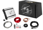 ESX HXP200 – Pack Caisson 2 canaux avec Amplificateur, Subwoofer 30 cm (12
