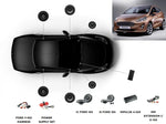FOCAL INSIDE ACTIVE 6.0 – Ford Fiesta 6 (2017 - 2023) – Kit audio avec amplificateur Focal