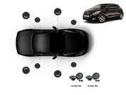 FOCAL INSIDE Peugeot 208 ACOUSTIC 8.0 – Kits avant + arrière Focal