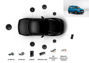 FOCAL POWERED 6.1 – Kit audio complet pour Dacia Dokker Stepway (2014 - ) Focal