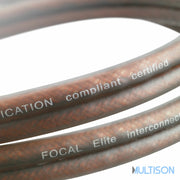 Focal ER3 - Câble RCA stéréo haute performance 3 mètres OFC Focal