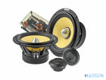 Focal ES165KX2E - Kit 2 Voies Séparées 16,5 cm 120 Watts Rms Focal