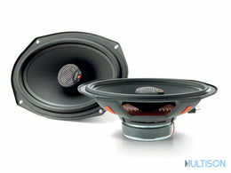 Focal ICU690 - Kit Coaxial 2 Voies 15x23cm 80 Watts RMS Focal