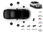 Focal Inside Renault Clio 4 ACTIVE 6.0 – Kits avant + arrière + Amplificateur Focal