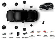 Focal Inside Renault Kadjar POWERED 6.1 – Kits avant + arrière + Subwoofer + Amplificateur Focal