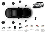 Focal Inside Renault Koleos 2 POWERED 6.1 – Kits avant + arrière + Subwoofer + Amplificateur Focal