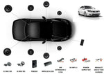 Focal Inside Renault Latitude POWERED 6.1 – Kits avant + arrière + Subwoofer + Amplificateur Focal