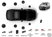 Focal Inside Renault Master 3 POWERED 6.1 – Kits avant + arrière + Subwoofer + Amplificateur Focal