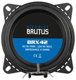 HIFONICS BRX42 - Haut-Parleurs Coaxiaux 10 cm 60 Watts RMS HIFONICS