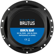 HIFONICS BRX62 - Haut-Parleurs Coaxiaux 16,5 cm 90 Watts RMS HIFONICS