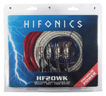 HIFONICS HF20WK - Kit de Câblage Premium pour Amplificateur HIFONICS