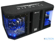 HIFONICS MR10DUAL - Caisson de Basses Bandpass Dual 2 x 25 cm 800 Watts RMS HIFONICS