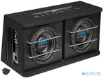 HIFONICS TDA200R - Caisson Actif 2 x 20 cm Bass-Reflex 300 Watts RMS HIFONICS
