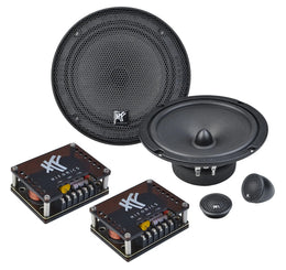 HIFONICS TRX6.2C - Kit Haut-Parleurs 2 Voies Séparées 16,5 cm 100 Watt RMS HIFONICS