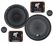 HIFONICS TRX6.2C - Kit Haut-Parleurs 2 Voies Séparées 16,5 cm 100 Watt RMS HIFONICS