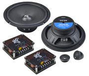 HIFONICS TRX8.2C - Kit 2 Voies 20 cm 125 Watts RMS HIFONICS